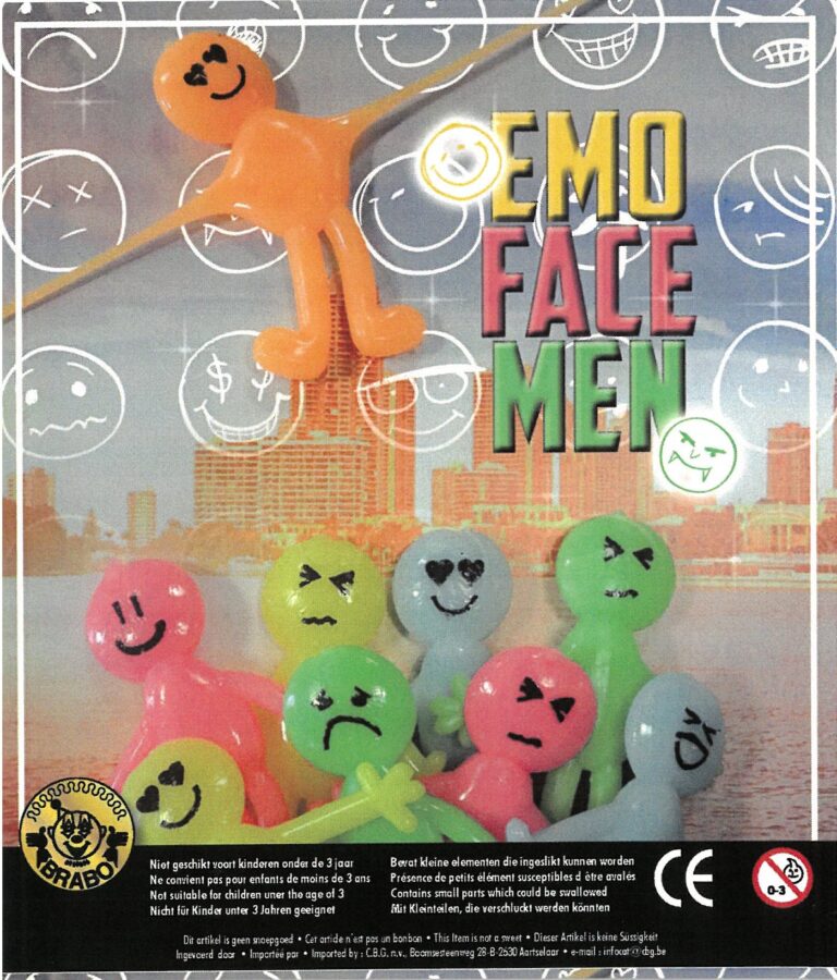 35mm Gevulde Capsule Emoji Doll Prijs per 100 stuks