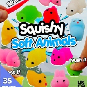 35mm Gevulde Capsule Squishy Soft Animals Prijs per 100 stuks