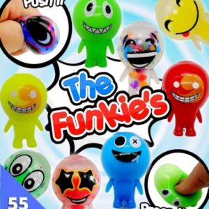 55mm Gevulde Capsule The Funkies Prijs per 100 stuks