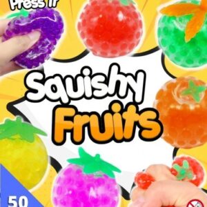 55mm Gevulde Capsule Squishy Fruits Prijs per 100 stuks