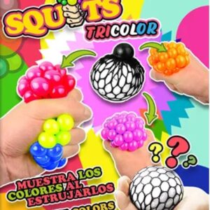 68mm Gevulde Capsule Squits Tri Color Prijs per 100 stuks