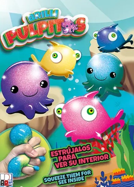 68mm Gevulde Capsule Brilly Inktvis Prijs per 100 stuks