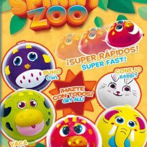 60mm Gevulde Capsule Spinning Zoo Prijs per 100 stuks