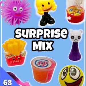 68mm Gevulde Capsule Surprise Mix 100 stuks. Prijs per 100 stuks