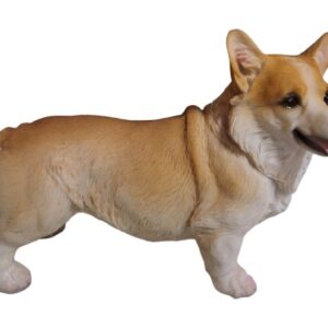 Corgi Staand 27cm lang bruin