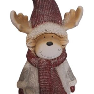 Rendier pop met licht