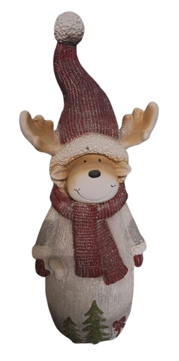 Rendier pop met licht