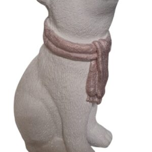 IJsbeer met kerstsjaal