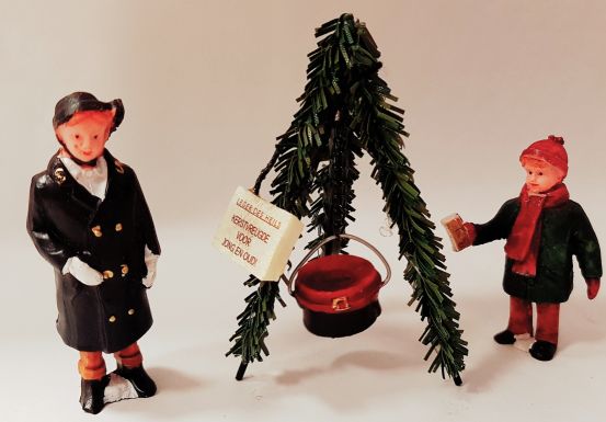 DV111301 - Dickensville Leger des Heils collectepot 3 st