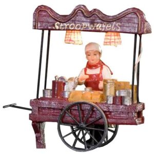 DV111350 - Dickensville Stroopwafel kraam met licht