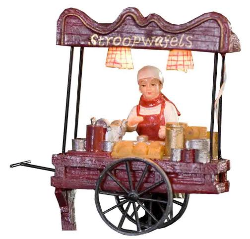 DV111350 - Dickensville Stroopwafel kraam met licht