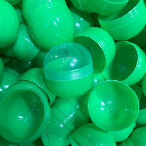 45x50mm Capsule Female Transparant + Male Groen Leeg Prijs per 100 stuks