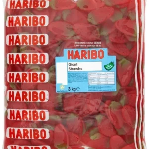 Haribo Giant Strawbs 3 kg