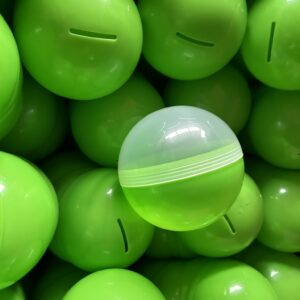 95mm Capsule Female Transparant Lege capsule + Male Groen. 100 stuks.