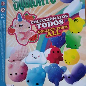 60mm Gevulde Capsule Squishy Assorti Prijs per 100 stuks