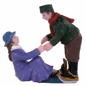 DV111232 - Dickensville Op het ijs gevallen