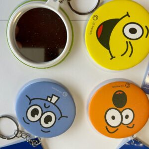 Sleutelhanger Smiley