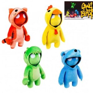 Gang Beast pluche 4 soorten